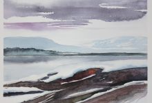 Fjäll i snösmältningen